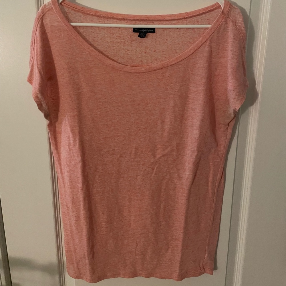 American Eagle Womens Orange TShirt. Size S